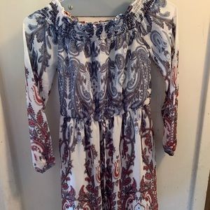 Off the shoulder dress